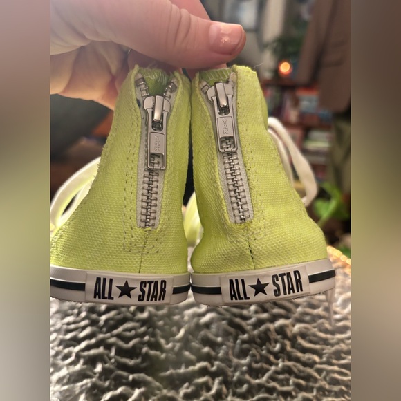 RARE Converse Chuck Taylor Gladiator Mid Neon Lime Yellow • 2013 NOS Women’s 8 - Picture 6 of 17